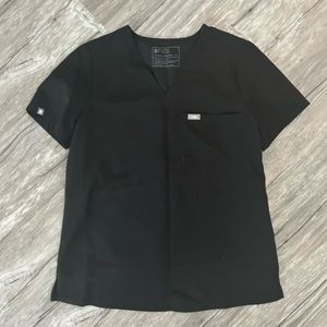 FIGS women’s medium scrub top black